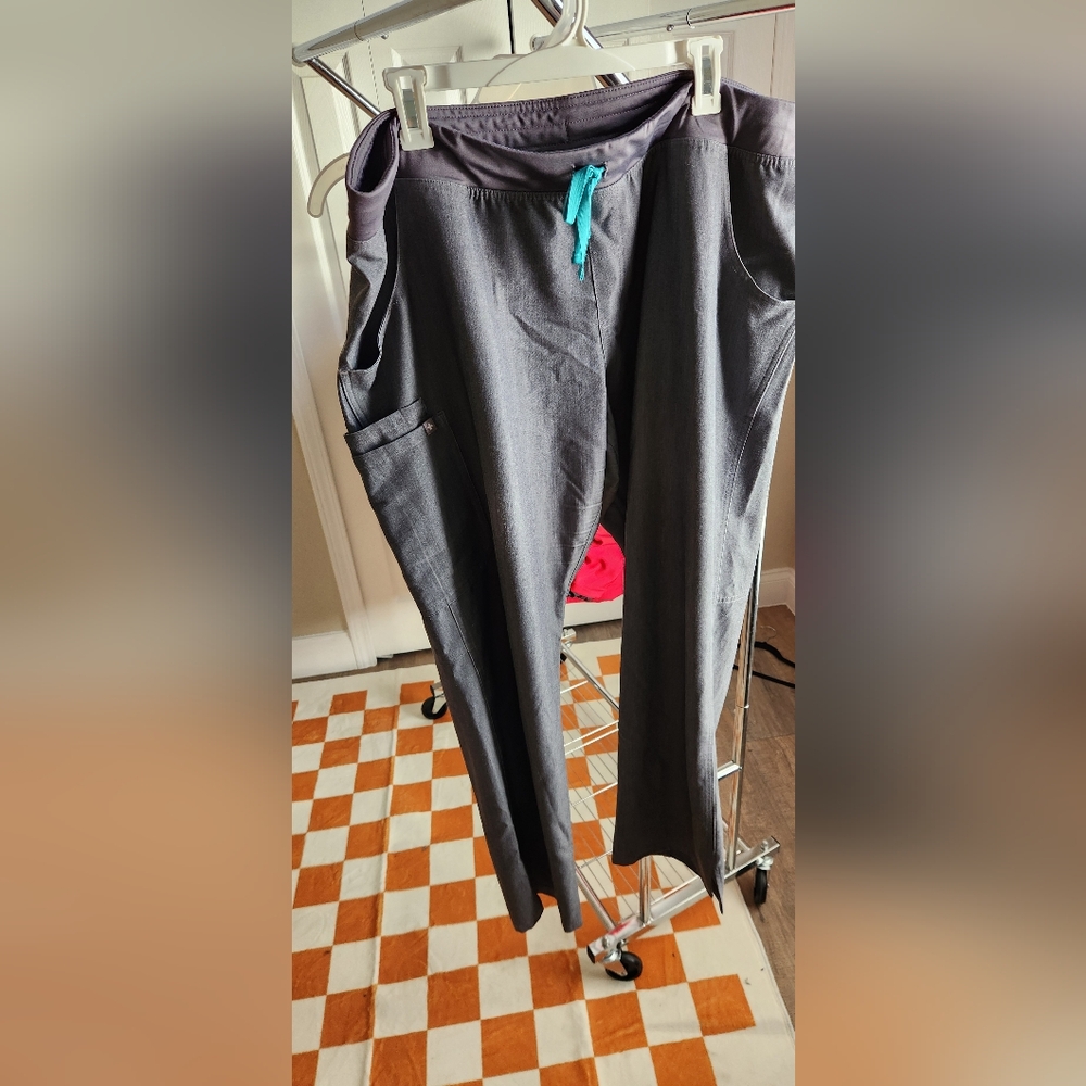 Figs Graphite 2XL Tall Kades Pants
